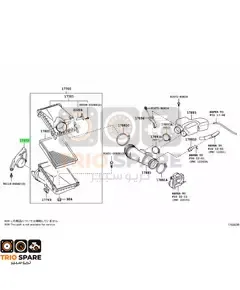 INLET COOL AIR NO.2 TOYOTA FJ 2011 - 2023