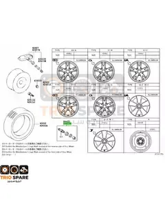 Fitting Kit Tire Pressure Monitor Toyota Hiace 2017-2022