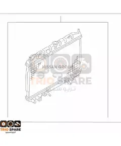 Radiator Assy Nissan Sunny 2010 - 2011