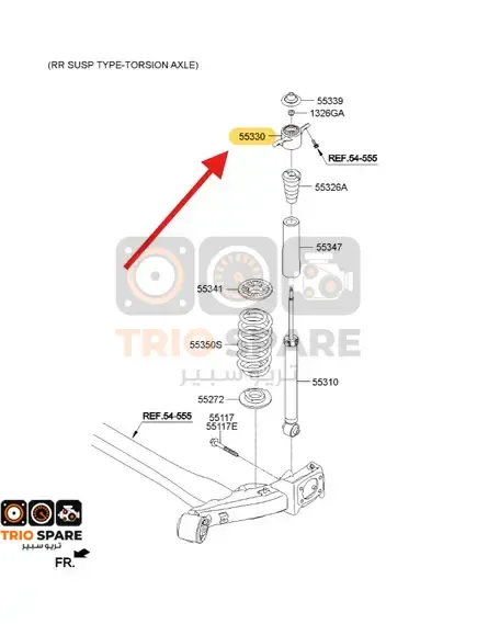 Bracket-Shock Absorber Mtg Hyundai Hyundai Elantra 2017 - 2018