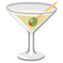 鸡尾酒杯 emoji in PNG format