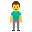 man standing emoji in PNG format