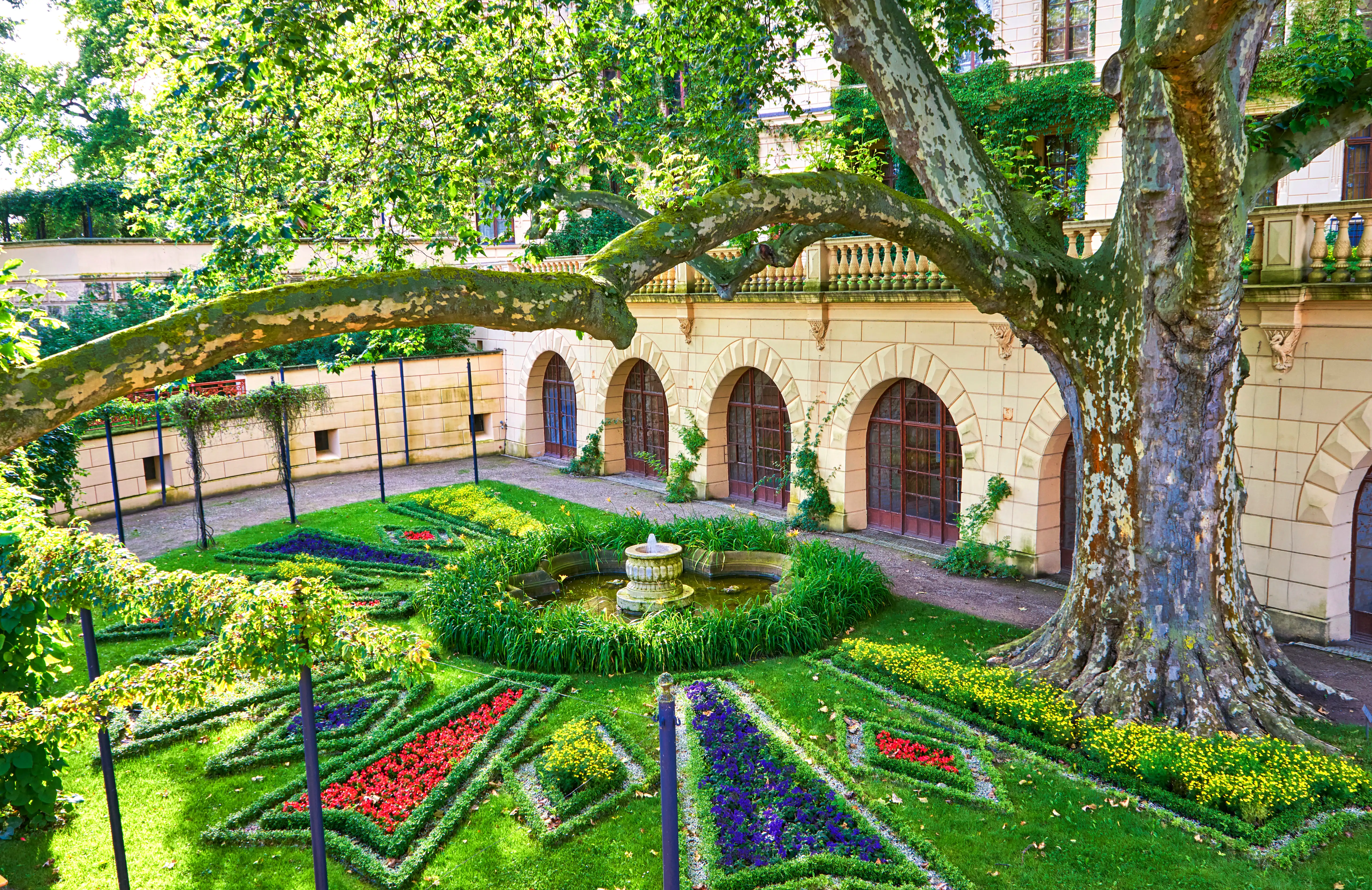 Schwerin garden, Německo