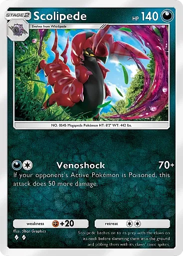 Scolipede - Pokemon TCG Pocket