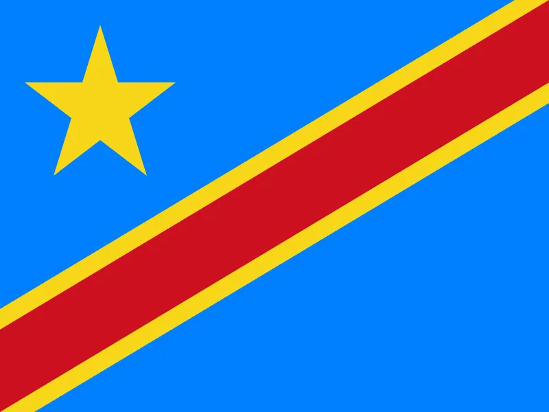 flag: Congo - Kinshasa emoji in WEBP format