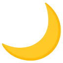 crescent moon emoji in WEBP format