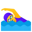女子游泳 emoji in WEBP format