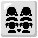 Download 家庭：女人、女人、女孩、女孩 emoji in WEBP format