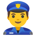 man police officer emoji in WEBP format