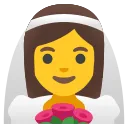 woman with veil emoji in WEBP format