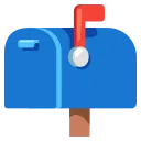 closed mailbox with raised flag emoji in WEBP format