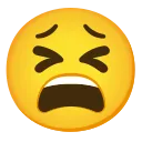 疲惫的脸 emoji in WEBP format