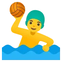 man playing water polo emoji in WEBP format