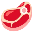 Download cut of meat emoji in WEBP format