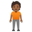 person standing: medium-dark skin tone emoji in WEBP format