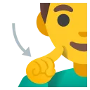 deaf man emoji in WEBP format