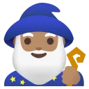 man mage: medium skin tone emoji in WEBP format