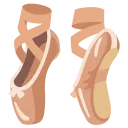 ballet shoes emoji in WEBP format