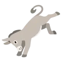 驴 emoji in WEBP format
