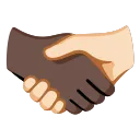 握手：深色皮肤，浅色皮肤 emoji in WEBP format