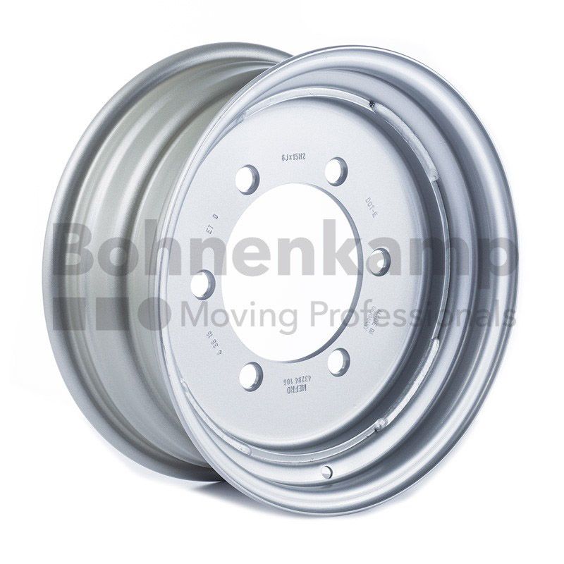 Фото товара «Колесо стальное 10.00X54 (-) 10/281/335 A23 ET0 SILVER RAL9006 STARCO 011596»