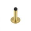 Burlington Plain Wall Mounted Door Stops Stepped Rose Satin Brass