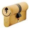 CARLISLE BRASS - CYE7124555NP EURO PROFILE DOUBLE CYLINDER 45/55MM