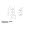 Carlisle Brass Belas Latch Pack - Ultimate Door Pack Udp006Mb/Intb Matt Black