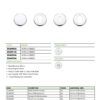 Zoo Hardware Contract Aluminium Oval Profile Escutcheon, Satin Aluminium