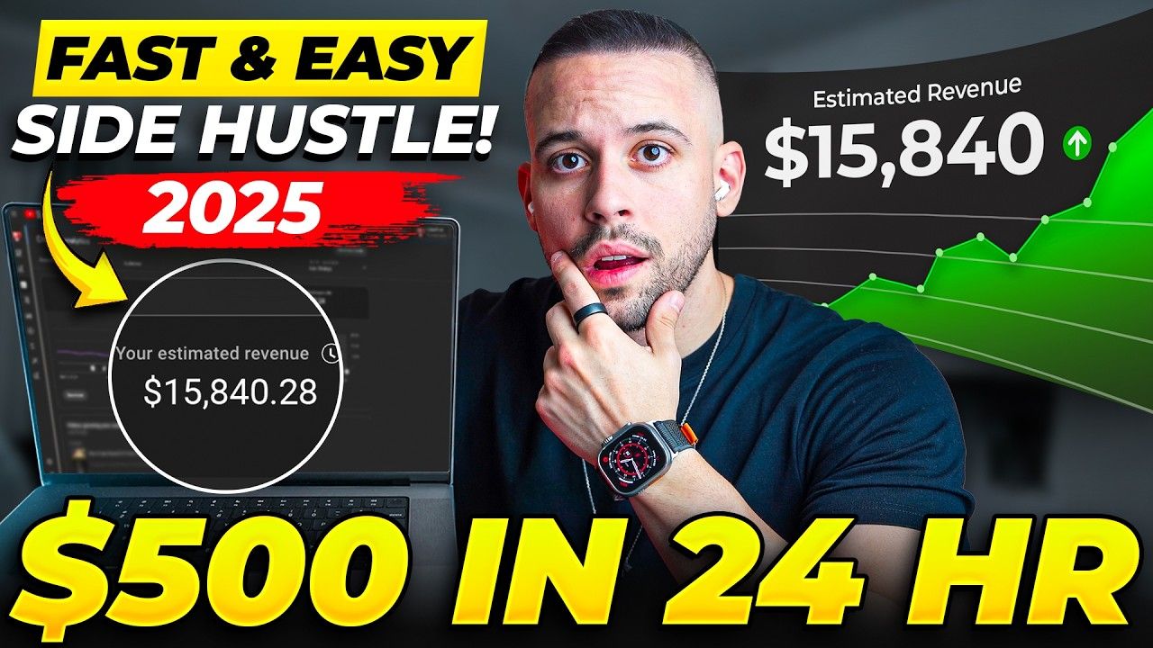 The Best AI Side Hustles to Earn $500+ Per Day in 2025