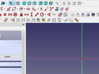 Sketching in freecad 0.20.2