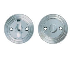 Delamain Large Thumbturn & Release (55Mm Diameter), Polished Chrome