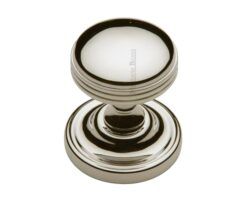 Heritage Brass Whitehall Mortice Door Knobs, Polished Nickel (Sold In Pairs)