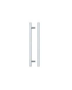 Zoo Hardware TDFPT-192-252CP T Bar Cabinet handle 192mm CTC, 252mm Total length Polished Chrome Finish