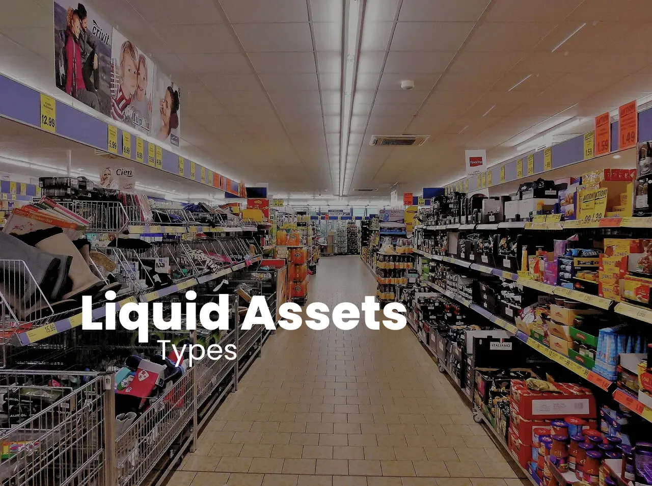 Liquid Assets Types