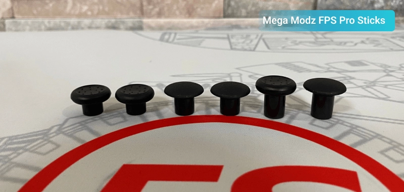 Mega Modz Interchangeable Thumbsticks for PS5 Controller