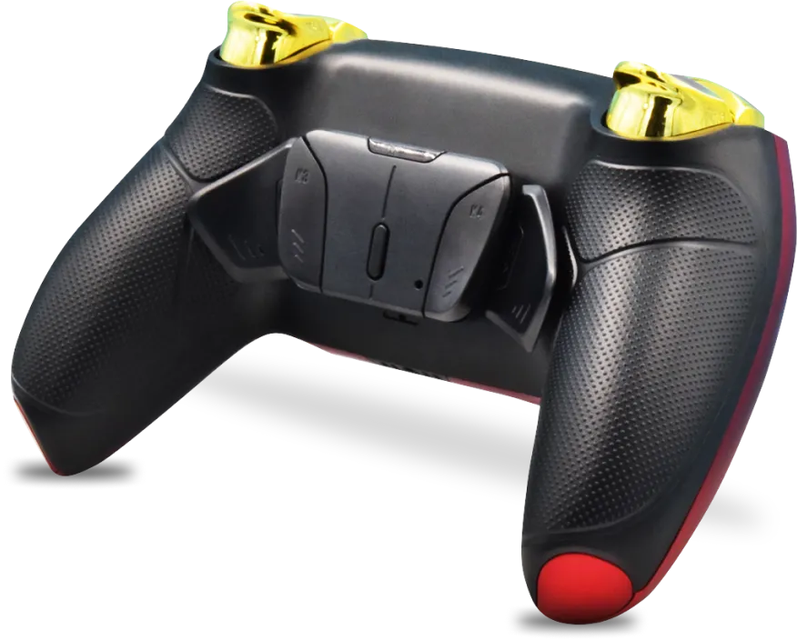 PS5 FPS Pro Controller Vampire Red Performance Non-slip Grip